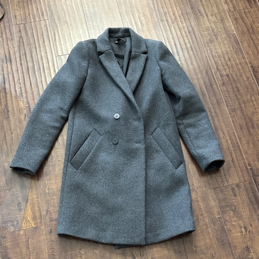 Zara Charcoal Coat